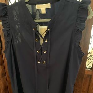Michael Kors Navy Top